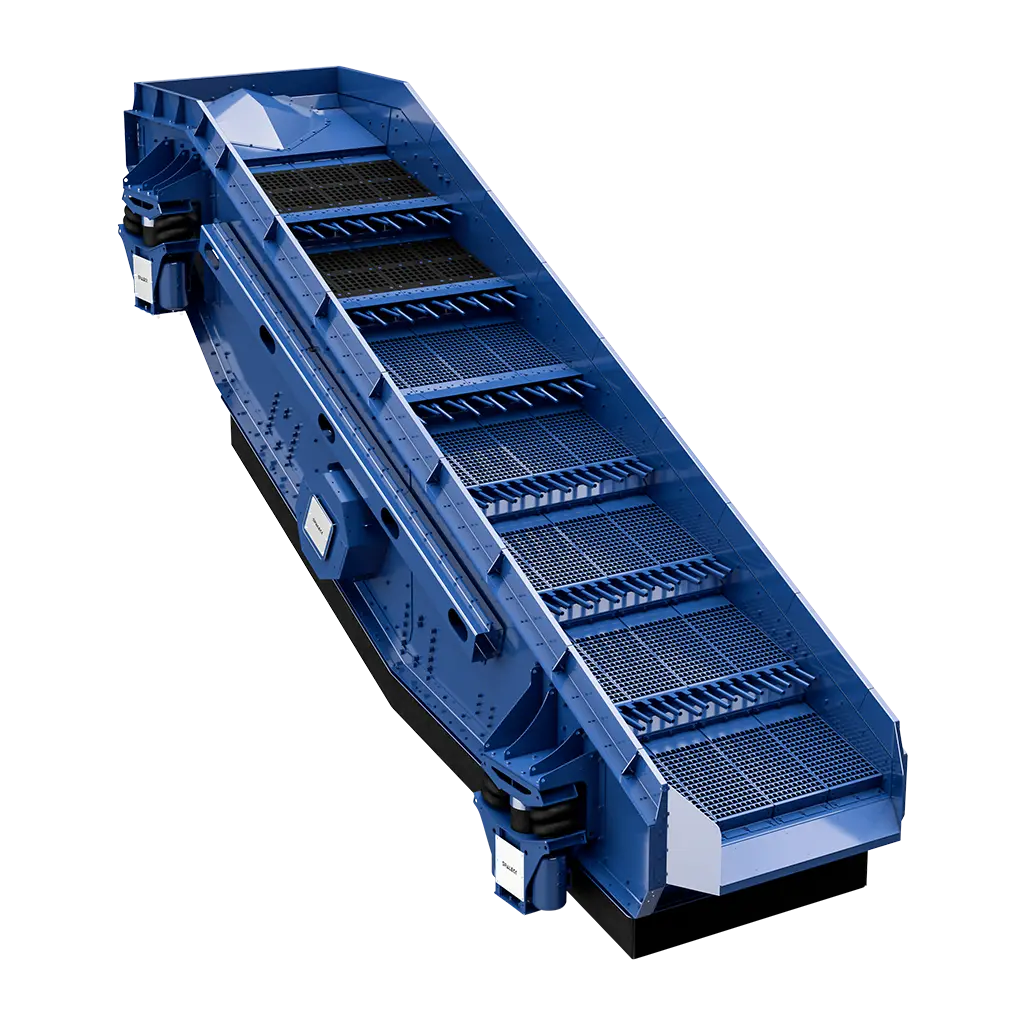 SPALECK 回收物料篩分機採用 ModularDESIGN+ 設計概念，可針對各類回收物料進行最佳化調整