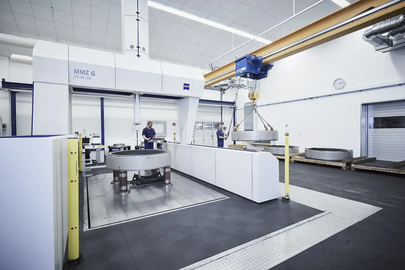 代工製造商 SPALECK 用於對切削加工及金屬加工領域之零件與組件進行 3D 量測的量測室
