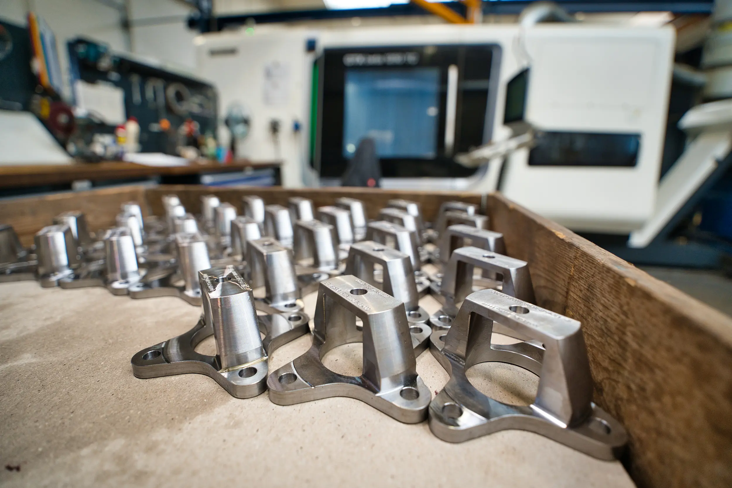 SPALECK 作為代工製造商所進行的 CNC 零件製造