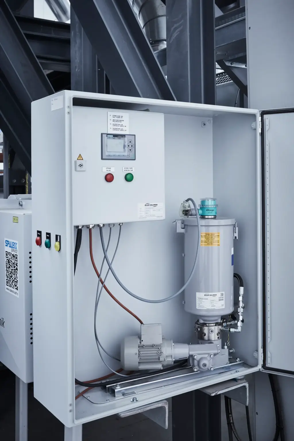 Control unit of the SPALECK centralized lubrication unit LubricationCONTROL