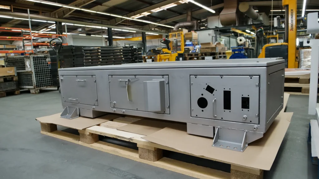 代工製造商 SPALECK 為大型電動車提供的供電組件。